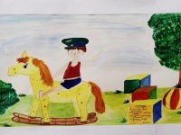 "Я люблю свою лошадку" Кещян Гурам, 4 года, МДОБУ 140
